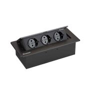 پریز توکار کابینتی کانکت مدل M200 رنگ مشکی