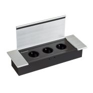 پریز توکار کابینتی کانکت مدل M205 رنگ سیلور