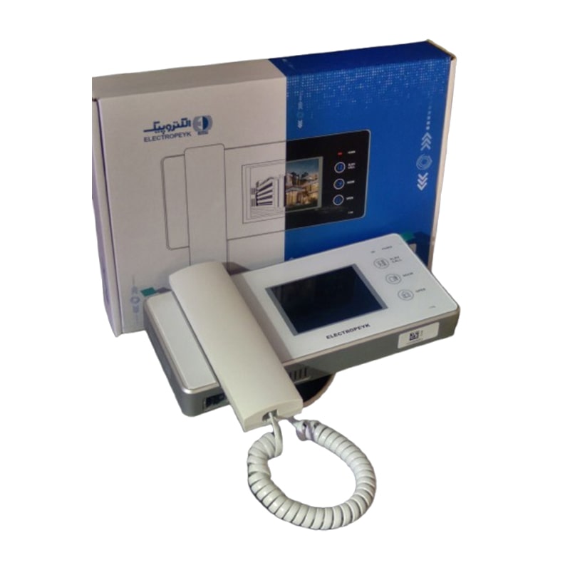 آیفون تصویری الکتروپیک مدل 1196 تصویر جعبه و محصول آیفون تصویری الکتروپیک مدل 1196 تصویر جعبه و محصول