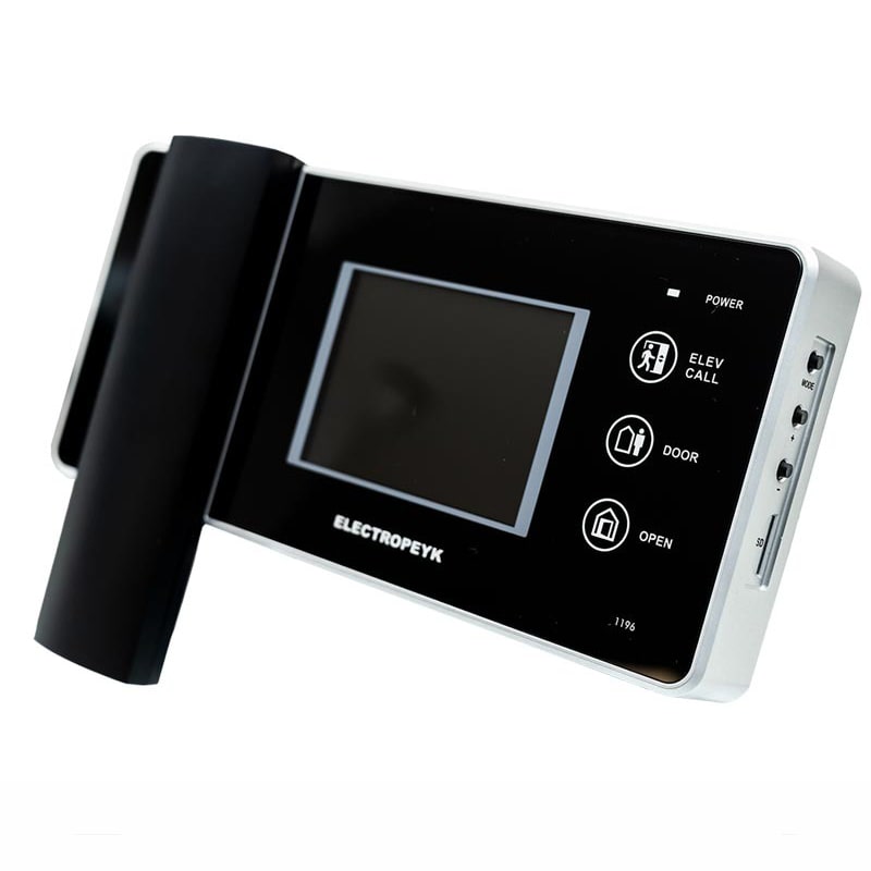 آیفون تصویری الکتروپیک مدل 1196 سیاه ۲ آیفون تصویری الکتروپیک مدل 1196 سیاه ۲