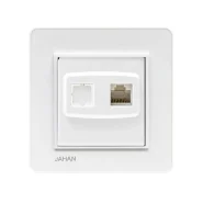 پریز شبکه Cat6 ویترا جهان الکتریک